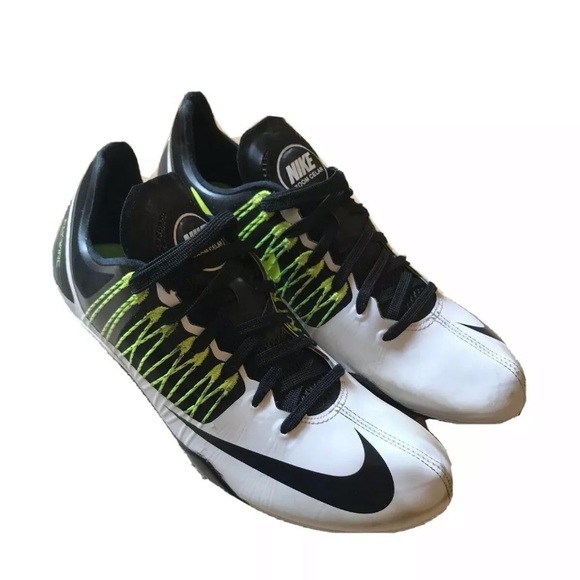 Nike | Shoes | Nike Zoom Celar 5 Track Shoes Flywire White Sz 1 | Poshmark